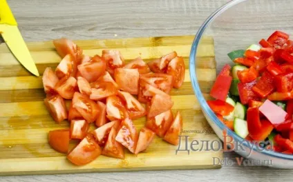 Грецький салат рецепт класичний з покроковими фото (грецький салат рецепт з фото) Грецький салат рецепт класичний з покроковими фото