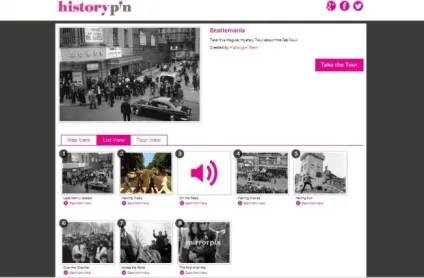 Historypin »- всесвітній історичний проект за участю google (інтерфейсу сайту Historypin) Historypin »- всесвітній історичний проект за участю google