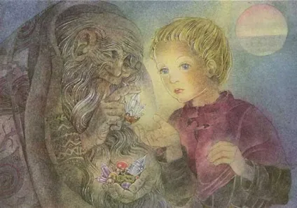 Сумний ангел, ангельські скарби