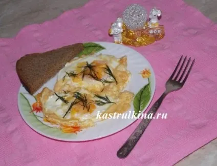 Готуємо яєчню з сиром, рецепт з фото (рецепт) Готуємо яєчню з сиром, рецепт з фото