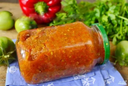 Ікра із зелених помідорів на зиму - покроковий рецепт з фото на (кулінари) Ікра із зелених помідорів на зиму - покроковий рецепт з фото на