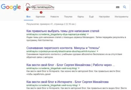 Індексація сторінок сайту