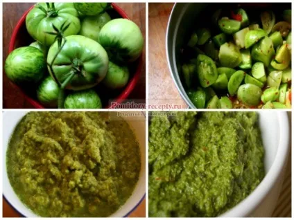Ікра із зелених помідорів кращі рецепти з фото (ікра із зелених помідорів) Ікра із зелених помідорів кращі рецепти з фото