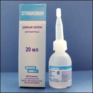 Інструкція по застосуванню вушних крапель отібіовін для собак і кішок дозування, схема лікування (крапель) Інструкція по застосуванню вушних крапель отібіовін для собак і кішок дозування, схема лікування
