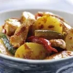 Кабачки з помідорами в мультиварці (режимі «Гасіння» протягом) Кабачки з помідорами в мультиварці
