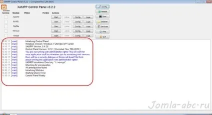 Joomla на xampp
