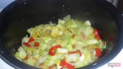 Кабачки тушковані з помідорами в мультиварці (мультиварці) Кабачки тушковані з помідорами в мультиварці