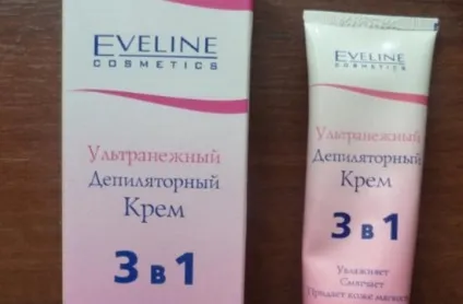 Використовуємо крем для депіляції на обличчі (використовуємо) Використовуємо крем для депіляції на обличчі