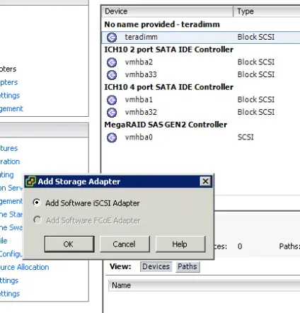 Як додати iscsi адаптер в esxi 5