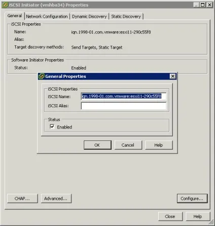 Як додати iscsi адаптер в esxi 5