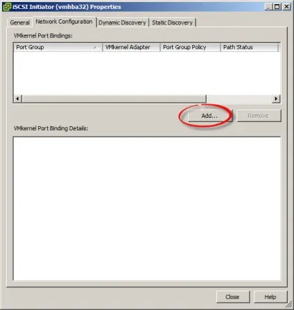 Як додати iscsi адаптер в esxi 5