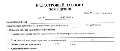 Які документи надаються для отримання кадастрового паспорта на квартиру які папери потрібні (документи) Які документи надаються для отримання кадастрового паспорта на квартиру які папери потрібні