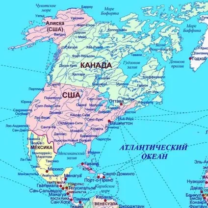 Які країни в північній америці їх столиці скільки їх (державою найбільшою) Які країни в північній америці їх столиці скільки їх