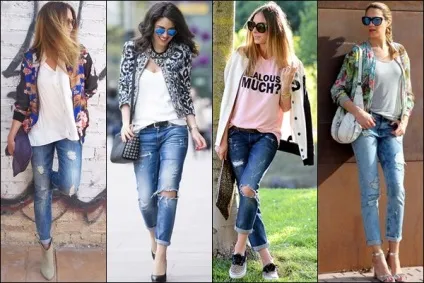 З чим і як носити рвані джинси бунтарський образ справжньої леді (з чим носити рвані джинси що носити з рваними джинсами як носити рвані джинси) З чим і як носити рвані джинси бунтарський образ справжньої леді