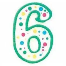 Як красиво намалювати цифру 6 (олівцем поетапно) (цифра 6) Як красиво намалювати цифру 6 (олівцем поетапно)