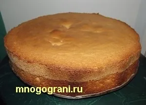 Як спекти бісквітний торт