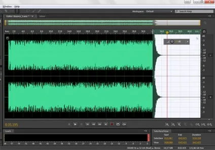 Як якісно обрізати трек в adobe audition