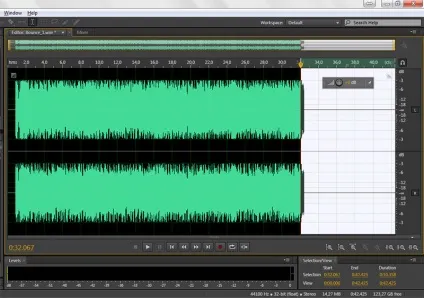Як якісно обрізати трек в adobe audition