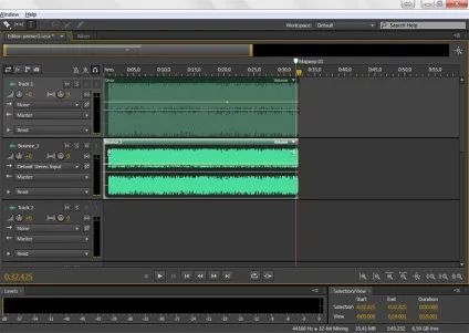 Як якісно обрізати трек в adobe audition