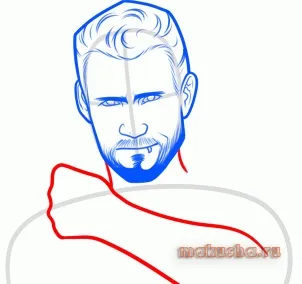 Як намалювати cm punk (рестлер, спорт), як легко і просто малювати олівцем, ручкою або (спорт) Як намалювати cm punk (рестлер, спорт), як легко і просто малювати олівцем, ручкою або