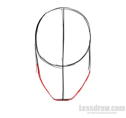 Як намалювати Дедпула олівцем, lessdraw