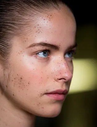 Як намалювати веснянки, marie claire