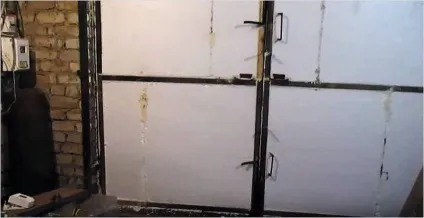 Як обшити ворота гаража інструкція (ворота) Як обшити ворота гаража інструкція
