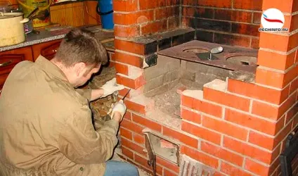 Як відремонтувати піч з цегли своїми руками (своїми) Як відремонтувати піч з цегли своїми руками