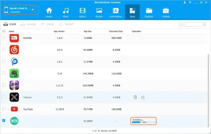 Як перенести додатки з iphone на ipad