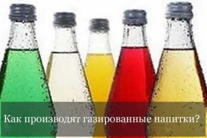 Як виробляють газовані напої (газовані) Як виробляють газовані напої