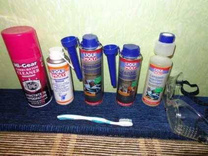 Як промити інжектор своїми руками (чистка інжектора своїми руками очищувач очищення gear краще присадками прочистити самому liqui moly засіб як какой лучше) Як промити інжектор своїми руками