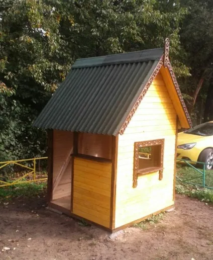Як зробити дитячий ігровий будиночок своїми руками (ігровий будиночок) Як зробити дитячий ігровий будиночок своїми руками
