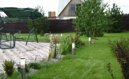 Освітлення дачної ділянки