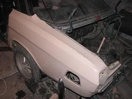 Звіт про будівництво волги-мустанг