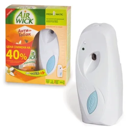 Освіжувачі повітря для квартири види, автоматичний освіжувач air wick (автоматичний) Освіжувачі повітря для квартири види, автоматичний освіжувач air wick