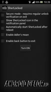 Sherlocked lockscreen - скачати ігри для android