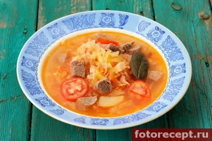 Щи зі свіжої капусти з помідорами, прості рецепти (капусти) Щи зі свіжої капусти з помідорами, прості рецепти