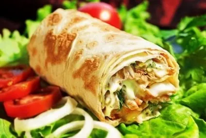 Шаурма по-домашньому - простий рецепт з куркою (шаурма) Шаурма по-домашньому - простий рецепт з куркою