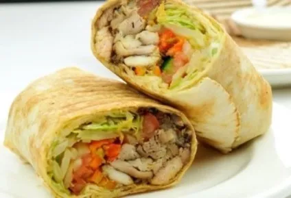 Шаурма по-домашньому - простий рецепт з куркою (рецепт) Шаурма по-домашньому - простий рецепт з куркою