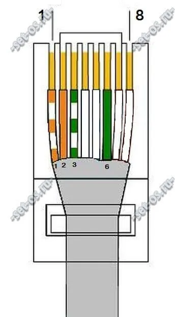 Як зробити патч-корд utp (rj-45) на 4 або 2 пари, як налаштувати (терморегулятори rj-45) Як зробити патч-корд utp (rj-45) на 4 або 2 пари, як налаштувати