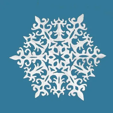 Як зробити сніжинки з серветок своїми руками (схеми) (серветок) Як зробити сніжинки з серветок своїми руками (схеми)