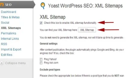 Як створити карту сайту в wordpress (сайту) Як створити карту сайту в wordpress
