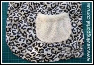 Як зшити хутряний жилет на сітепоне для дитини, sewing portal (З'єднуємо верх підкладку) Як зшити хутряний жилет на сітепоне для дитини, sewing portal