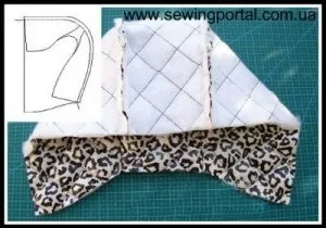 Як зшити хутряний жилет на сітепоне для дитини, sewing portal (форма жилета на синтепоні для дитини) Як зшити хутряний жилет на сітепоне для дитини, sewing portal