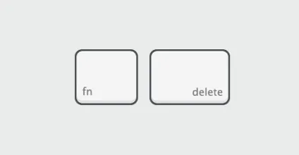Як за допомогою кнопки delete видаляти символи праворуч від курсора (праворуч) Як за допомогою кнопки delete видаляти символи праворуч від курсора