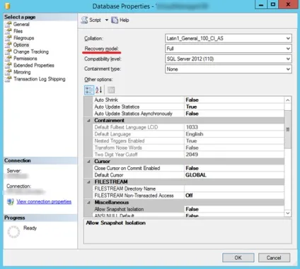 Як урізати транзакційні логи в sql server 2012 windows для системних адміністраторів