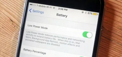 Як включити на iphone режим енергозбереження (енергозбереження) Як включити на iphone режим енергозбереження