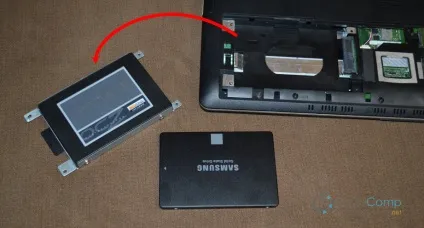 Як замінити (встановити) ssd накопичувач в ноутбук (замінити встановити накопичувач) Як замінити (встановити) ssd накопичувач в ноутбук