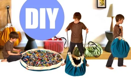 Як зберігати lego в дитячій кімнаті шиємо універсальний килим-мішок (lego) Як зберігати lego в дитячій кімнаті шиємо універсальний килим-мішок