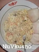 Кальмари, фаршировані грибами і сиром (кальмари) Кальмари, фаршировані грибами і сиром